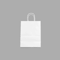 thumbnail image 4 of Karat [250 ct] Balboa Paper Shopping Bag with Twisted Handles, White, 4 of 6