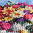 thumbnail image 3 of Kit de pintura de diamante 5D por números (11.8 x 15.7 in), pintura de diamante 5D, kit completo de bordado de diamante, pintura de diamante 5D, pegatina de pared de diamante redondo completo, flores decorativas en jarrón JM, 3 of 5