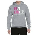 thumbnail image 2 of Faith Jesus Believe Awareness Unisex Graphic Hoodie Sweatshirt, Heather Grey, Large, 2 of 3