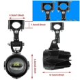 thumbnail image 3 of 2X 40W LED Assembly Combo Motocycle Fog Lights for R1200GS ADV F800GS R1100GS, 3 of 5