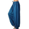 thumbnail image 4 of Pantalones casuales Qarigey de pierna ancha para niñas verano Gimnasio Yoga, 4 of 6