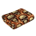 thumbnail image 2 of KLL Skulls And Hearts Ultra Absorbent & Soft Hand Towels for Bath, Hand, Face, Gym and Spa-27.5x16in, 2 of 8