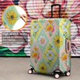 thumbnail image 4 of Pioneer Flower Floral Print Pattern Luggage Cover Fashion Suitcase Cover Baggage Covers Fit 25-28 Inch Luggage (Go Travel), 4 of 5