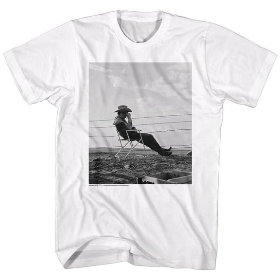 James Dean Out There White Adult T-Shirt 6Xl