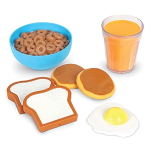 Learning Resources New Sprouts - Play Breakfast Basket, Play Food, Ages 18mos+