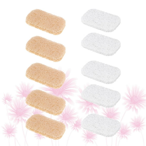 Niceauty Kitchen Soap Organiser Soap Holder PVC 10Pcs