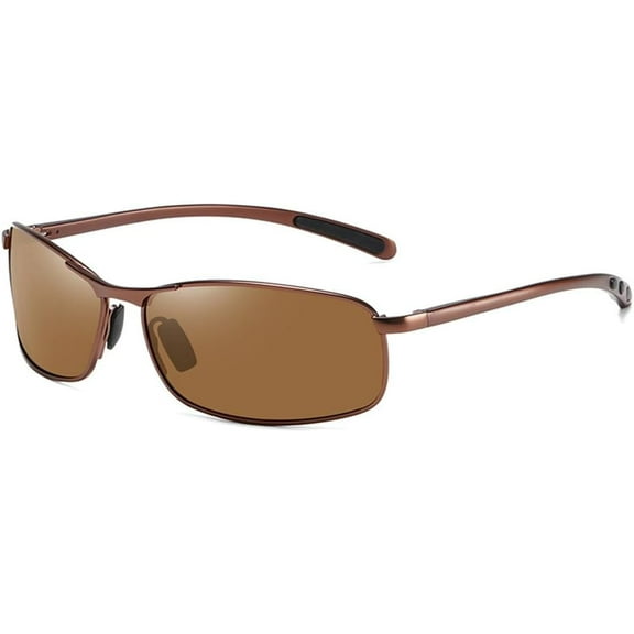 Polarized Sunglasses For Men UV400 Vintage Retro Rectangle Sun Glasses