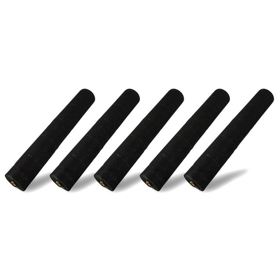 DeWitt 5-Pack Pro-5 Weed Barrier Fabric 5 oz, Heavy-Duty Woven Weed Control, 5 x 250 Feet