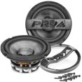thumbnail image 1 of Altavoz de medios PRV AUDIO de 6.5" de fibra de carbono, 500 W, 4 ohmios, 1 of 7