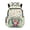 Baseball Ice Cream Print, variant on Blue Lightning Bolt Print Multi Pocket School Bookbag with Soft Padded Lightweight School Bag, Breathable 17 Inch Kids Backpack for Middle Travel