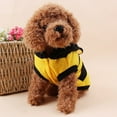 thumbnail image 5 of Fairnull Pet Hoodie Clothes Cute Fancy Puppy Apparel Costume Cat Dog Coat Outfit Bee Style, 5 of 8