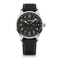 Wenger Swiss Army Men's 01.1541.127 Attitude Black Dial Watch 42mm MSRP $220