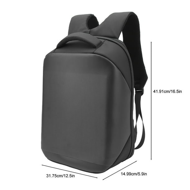 LED Backpack Large Capacity LED School Bag Colorful APP Editable Waterproof For Travel