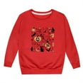 thumbnail image 1 of Chandail à Capuche d'Halloween pour Filles, Doux et Confortable, Tenue Décontractée Automne Hiver pour Tout-Petits, Manches Longues, Col Rond, 1 of 3