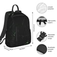 thumbnail image 2 of Disketp Black Marble Mochila Ligera e Impermeable, Mochila de Día Resistente para Viajes, Senderismo y Uso Diario para Hombre y Mujer, 2 of 7