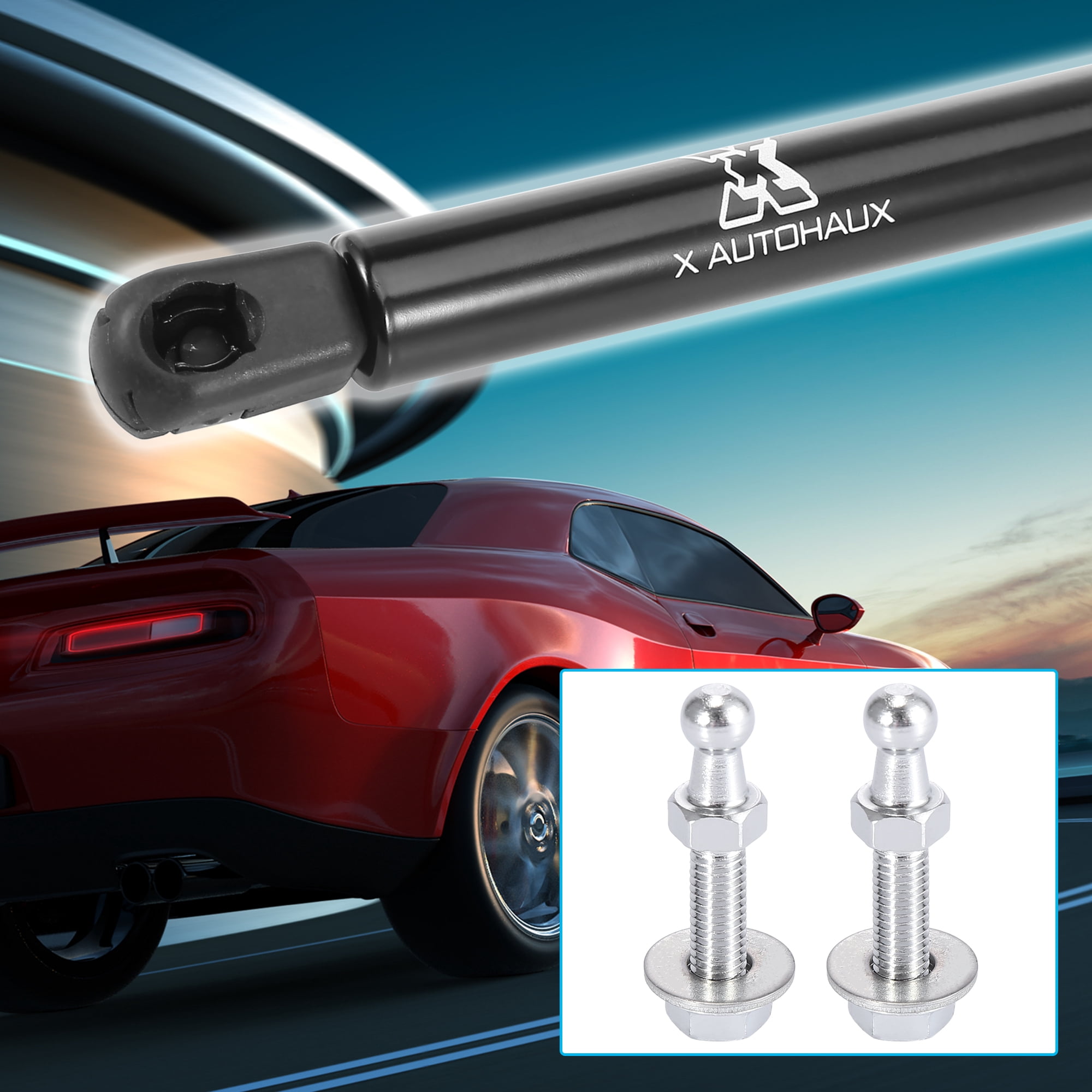 Unique Bargains 2 Set Car Gas Strut Ball Studs Kit 10mm M8x30mm