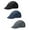 A - Black/Gray/Navy, variant on Gustave 3 Pack Men Mesh Newsboy Hats Summer Breathable Flat Caps Adjustable Flat Beret Cap Vintage Gatsby Cabbie Driving Hunting Hat