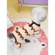 thumbnail image 3 of Pet Home Clothes, Cat Pajamas, Dog Casual Four-legged Clothes, Wave Pattern Four-legged Fleece Jacket, 3 of 4
