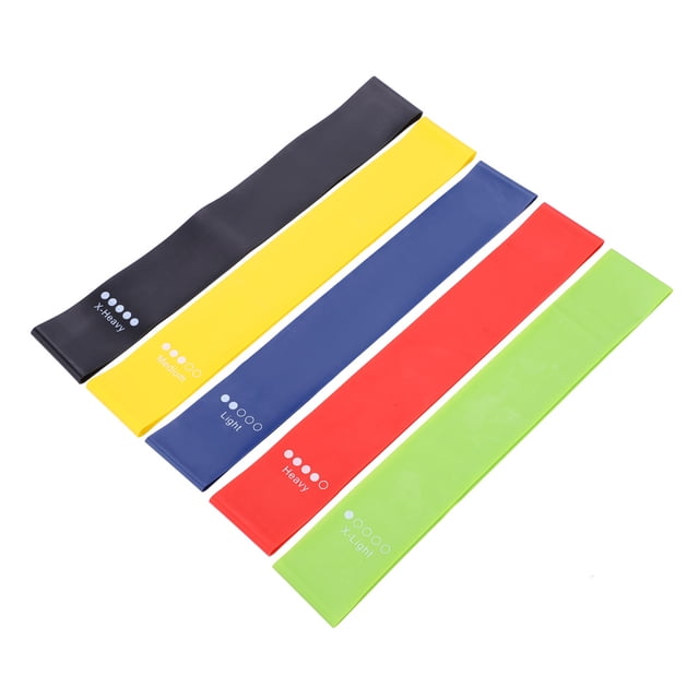 Resistance Band Loop,5 Pcs Yoga Resistance Resistance Exercise Band Resistance Exercise Loop Future-Proof Design
