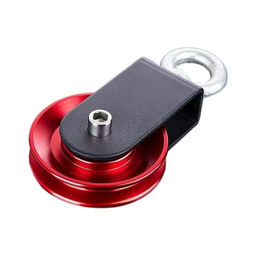 AMLESO Rope Hoist Pulley Manual Hand Lift Rope Pulley Hoist 270 Degree ...