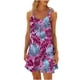 thumbnail image 1 of Vestido sin Mangas para las Mujeres Casual Impreso Cuello Redondo Suelto de Rodilla, Verano Vestido de Primavera para el Día Y el Trabajo, 1 of 5