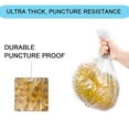 thumbnail image 6 of 6 Gallon Trash Bags Small Garbage Bags Fits 5-6 Gallon Bins Clear Wastebasket Trash Liners 75 Counts, 6 of 10