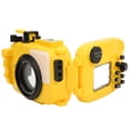 thumbnail image 2 of Underwater Waterproof Housing Case, Stainless Steel Screw Holes Unique Lever Design Camera Diving Protector  For Surf Photography, 2 of 8