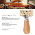 thumbnail image 3 of Mazo Para Tallar Madera, De Madera De Haya, Mazo De Cincel Para Carpintería De Latón Pesado, Cabeza Reemplazable, Portátil Con Caja De Almacenamiento Para Manualidades, 3 of 7