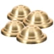 thumbnail image 1 of YSNOOWE 4Ud Bases Para Y Pantallas En Latón Dorado Con Estable Y, 1 of 8
