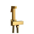thumbnail image 7 of Hand Held Bidet Sprayer Douche Toilet Kit Bidet Faucet Gold Brass Square Shattaf Shower Head Copper Valve Set Jet Bidet Faucet ,360° Swivel Spout, 7 of 7
