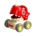 thumbnail image 3 of Dinosaur Car Toys for 2 3 4 5 Year Old Boys - Pull Back Truck Toys for Toddlers Boys Ages 2-4-6 - Pull Back Cars Dinosaur Toys for Kids 3-5 Year Old Boy Christmas Birthday Gifts, 3 of 4