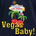 thumbnail image 3 of CafePress - Vegas Baby Final Women's Long Sleeve Dark T Shirt - Women's Long Sleeve Graphic Tee Casual Fit, 3 of 4