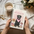 thumbnail image 3 of Happy Mother's Day Labrador Retriever Love Dog Mom Heart Flower Spiral Bound Journal Lab Dog Lover Gifts 5x7in Spiral Notebook - 12004, 3 of 5