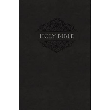 NIV, Holy Bible, Soft Touch Edition, Imitation Leather, Black, Comfort