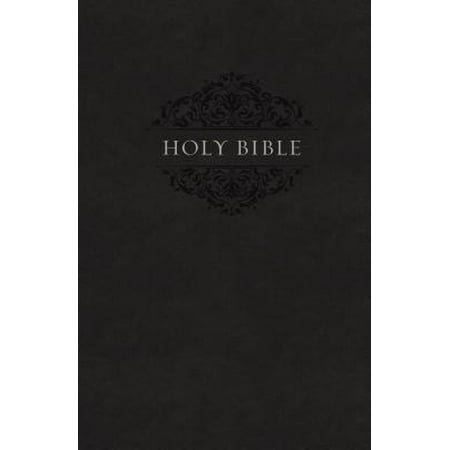 NIV, Holy Bible, Soft Touch Edition, Imitation Leather, Black, Comfort Print