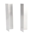 thumbnail image 1 of 4 Pcs Protections de Porte de Garage en Aluminium Résistant aux Intempéries pour Intérieur Extérieur Maison 5.91 X 1.77 Pouces, 1 of 7