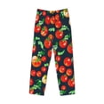 thumbnail image 4 of Daiia Tomatoes Men's Sleep Pant with Pockets and Drawstring,Pajama Pants-Small, 4 of 9