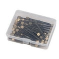 thumbnail image 5 of 1 Set 50Pcs Photo Frame Nails Boxed Nails Practical Picture Hooks (Black), 5 of 6