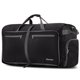 thumbnail image 1 of Bolsa de viaje Gonex de 100 litros con compartimento para zapatos, color negro, 1 of 9