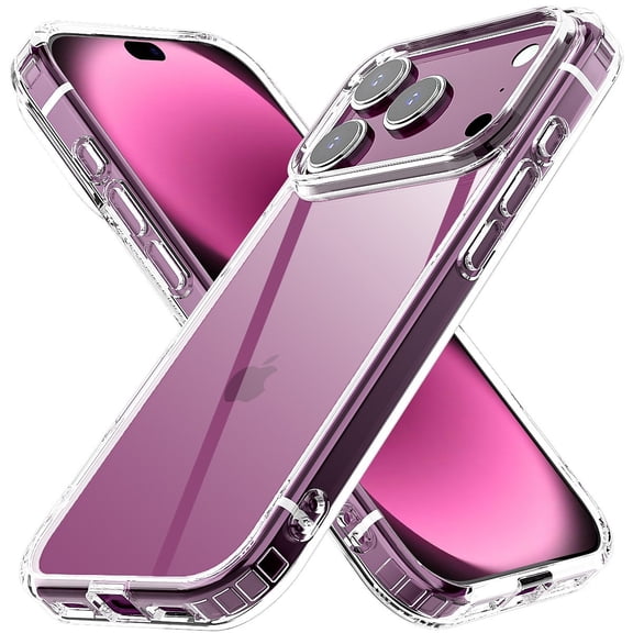 AICase For Apple iPhone 18 Pro Max 6.9 inch 2026 Clear Case Shockproof Bumper Transparent Back Cover