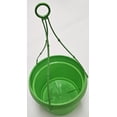 thumbnail image 4 of Austin Planter SHAP Lime Green Pack of 5, Plastic Flower Pot, seedlings Planter, Nursery Planter, Colorful Flower Planter, Seed Starting Pot with Hanger, 4 of 9