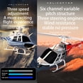 thumbnail image 5 of 1/33 C138 RC Helicopter, 2.4GHz 6CH RC Helicopter Model with Altitude Hold, 6-Axis Gyro Stability & One-Key Takeoff/Landing, Remote Control Helicopters for Beginners & Adults, RTF, 5 of 10