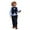Blue405, variant on ANINEO Toddler Boys Formal 3 Piece Vest And Dress Pants For First Birthday Party Christening Photo Outfit Sets Cozy Child Clothing Sets
