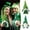 A, variant on St. Patrick's Day Plush - Green Irish Leprechaun Tomte Doll St Patricks Day Decorations - Elf Standing Decor Table Ornaments Decorations for Shelve