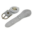 thumbnail image 7 of Bag Closure Clips Repment Leather Pad Fastener for Bag / Purse / Clutch / Handbag / Satchel Gray, 7 of 7