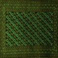 thumbnail image 1 of Ahgly Company Indoor Square Persian Green Traditional Area Rugs, 4' Square, 1 of 1