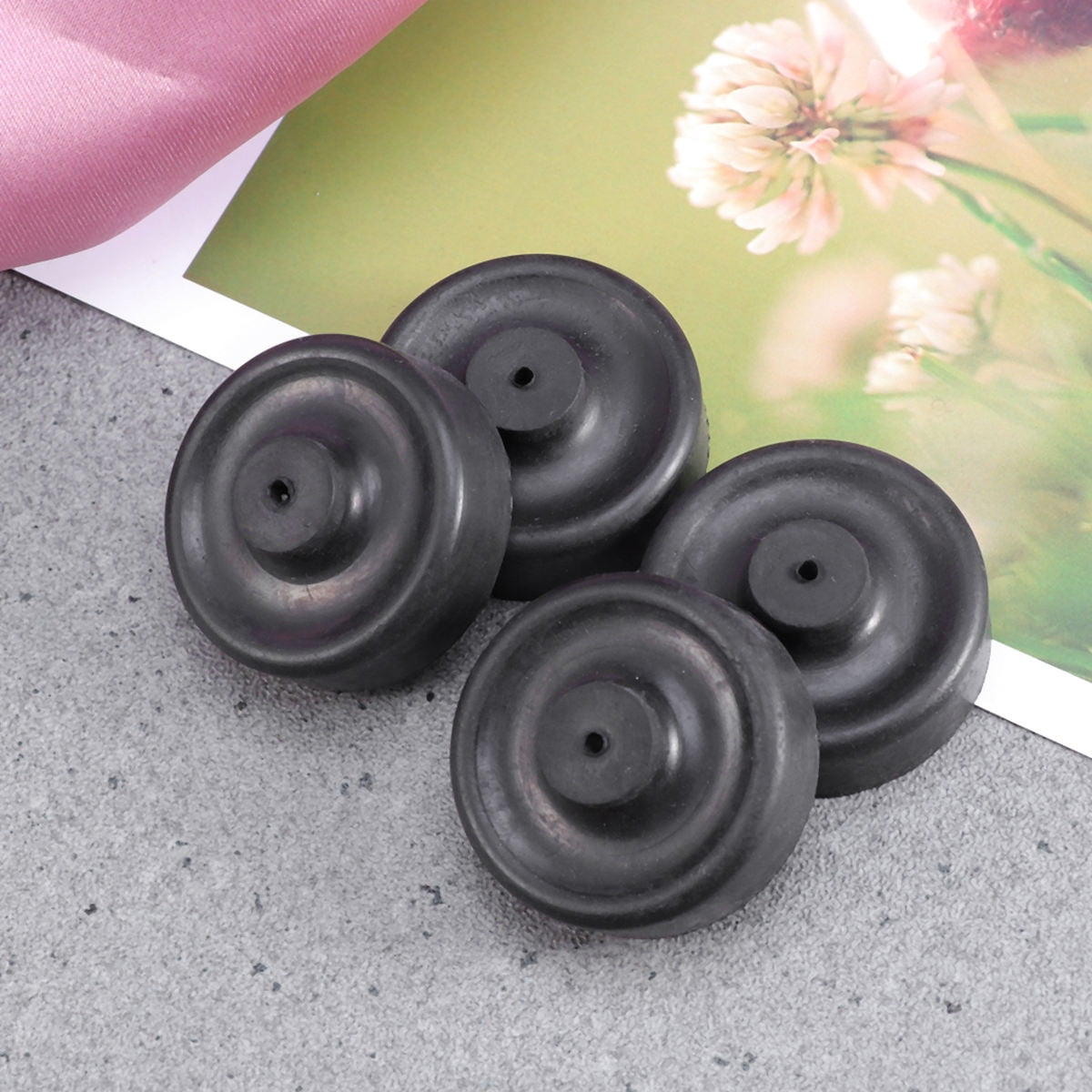 OUNONA 10Pcs Durable Silica Gel Membrane Air Pump Accessories for Aquarium Oxygen Supply
