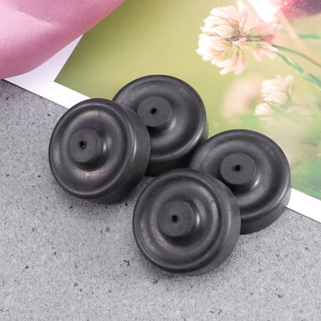 BESTYASH Aquarium Air Pump Membrane Black Rubber Durable for Fish Tank 10Pcs