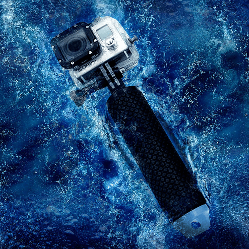Camera Tripod Handheld Underwater Sport Selfie Stick Monopod Pole Floating Hand Grip Diving Handle Hand Grip Diving HandleHandle Hand Grip Tripod Ball Head for SLR DSLR 