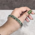 thumbnail image 5 of Natural Emerald bracelet, Emerald jewelry, May Birthstone, Sterling silver, Silver jewelry, Silver bracelet, 925 silver, Bracelet for wedding anniversary, Christmas Gift, Women Bracelet Bangle, 5 of 5